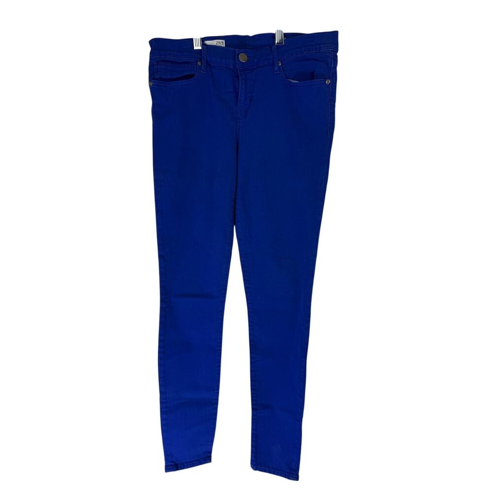 GAP Legging Jeans Cobalt Blue Skinny Lightweight To Ankle Casual Pants Size 29/8